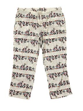 Old Navy x Disney Womens XL Flannel Pajama Pants Mickey Holiday Print